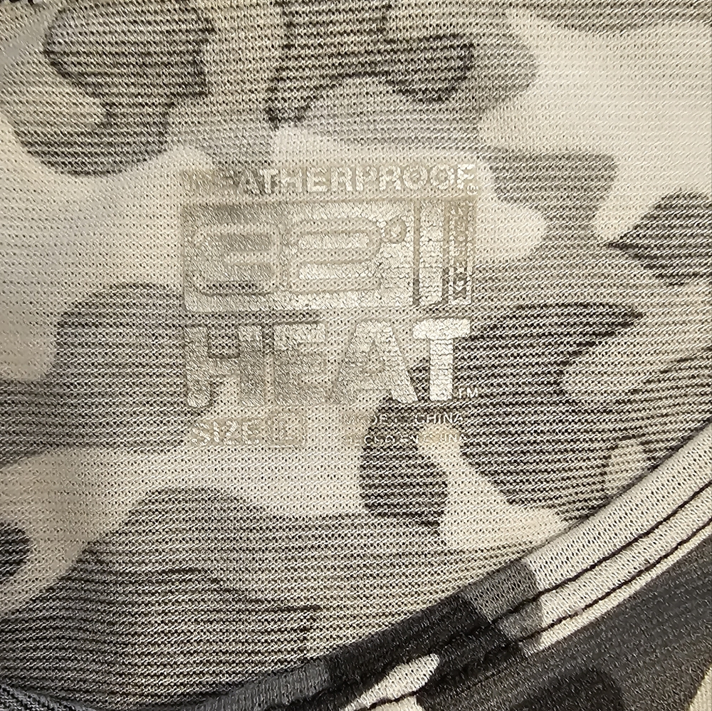 Whetherproof 32 Camo Long Sleeve Top Size Large 10-12 Boys 🔥 3/$15 - Picture 3 of 3